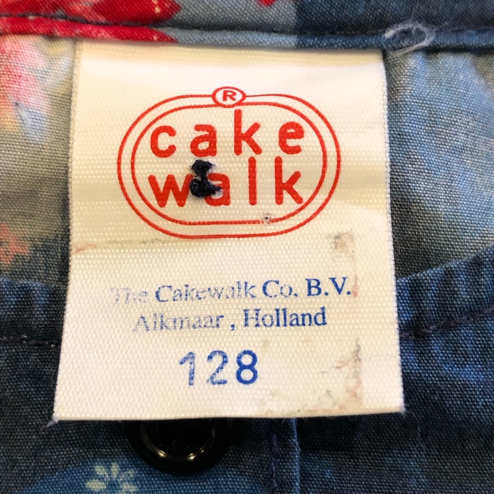 Cakewalk • Blue Floral Scallop Dress - 8 (128) - Picture 10 of 10